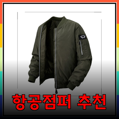 겨울을 따뜻하게 보내는 도톰 항공점퍼 추천