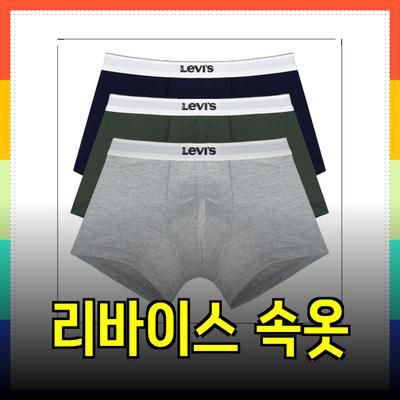 리바이스 속옷으로 매일의 편안함과 스타일을 만나다