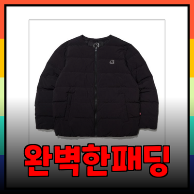 패딩의 완벽한 선택