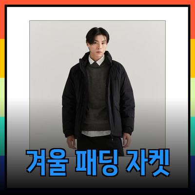 라코스테에서 추천하는 겨울 패딩 자켓