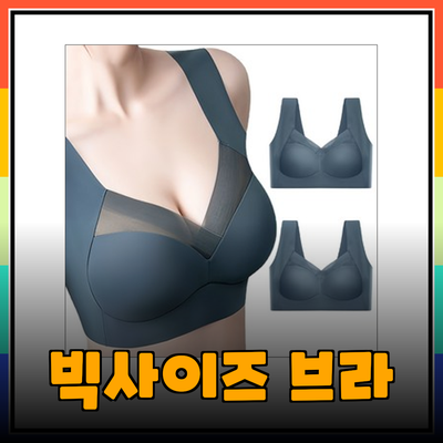 빅사이즈 브라로 완벽한 핏을 찾아보세요!