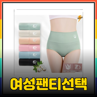 여성팬티의 새로운 선택