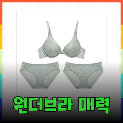 원더브라의 매력을 담은 제품 소개와 추천